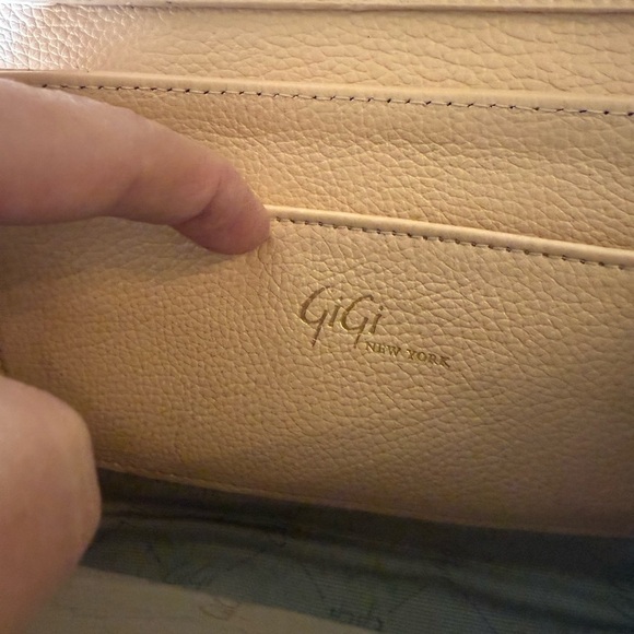 GiGi New York Pink Snake Print Crossbody Bag - Picture 6 of 8